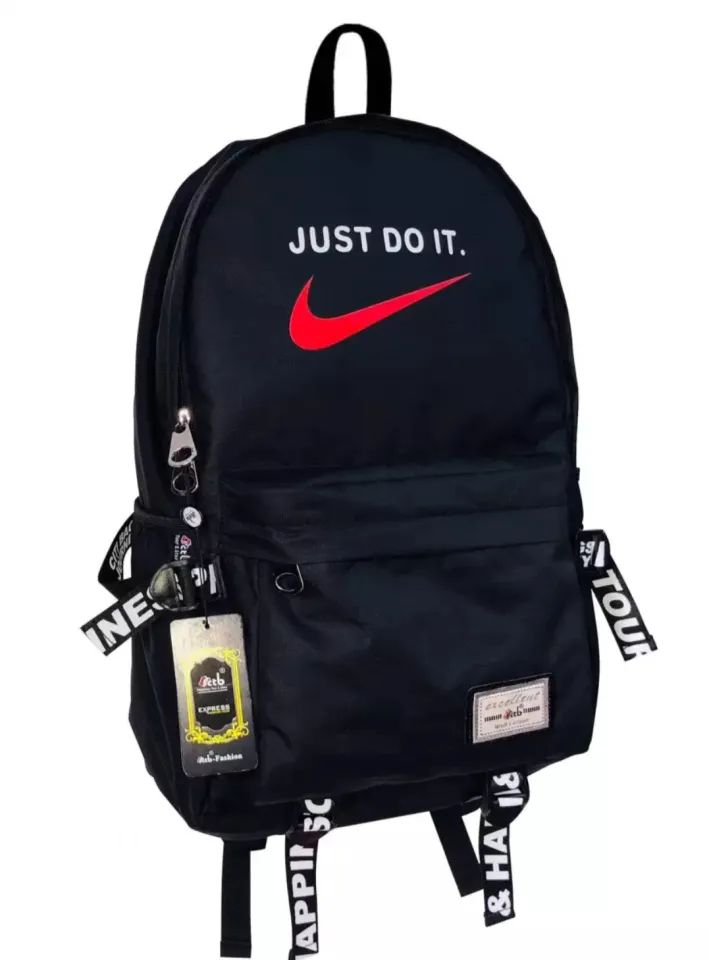 Picture of Nike “Just Do It” Black Backpack – Stylish & Durable Everyday Bag