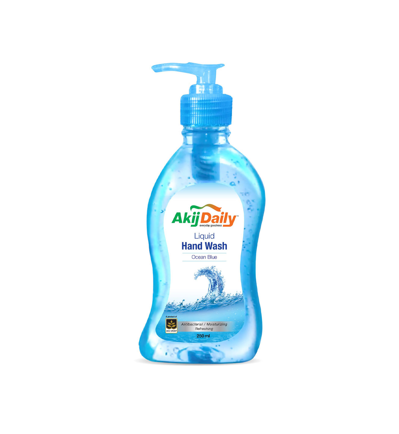 Picture of Akij Lavender Hand Wash 250 Ml Liquid Soap Antibacterial Hand Sanitizer Hand Hygiene Personal Care