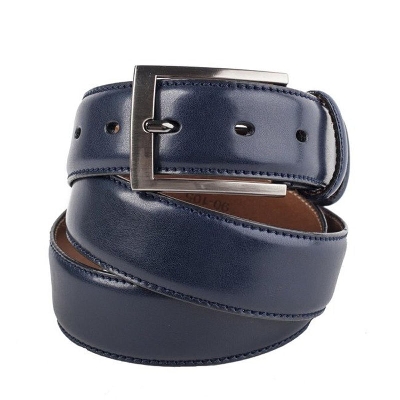 Picture of Artificial Leather Belt for Men - Black
