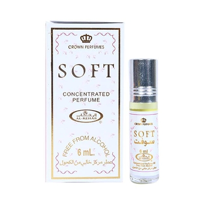 Picture of Soft  by Al Farhan Attar for Men and Women Non Alcoholic Perfume Long Lasting Ator - 6ml
