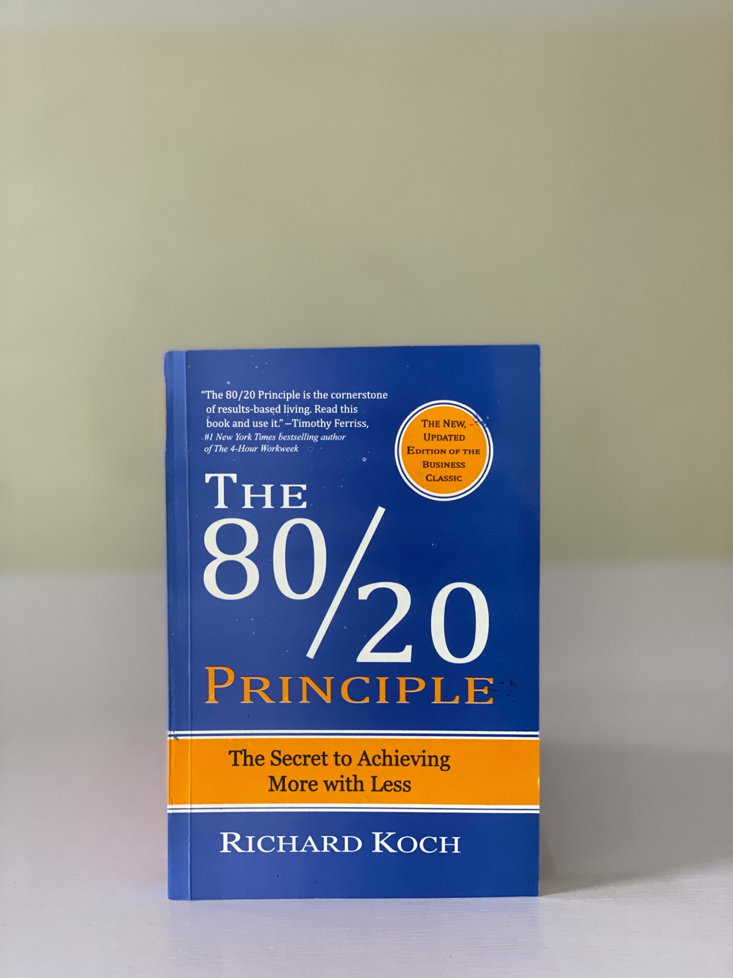 Picture of The 80/20 Principle: The Secret to Achieving More with Less by Richard Koch - Premium - Paperback