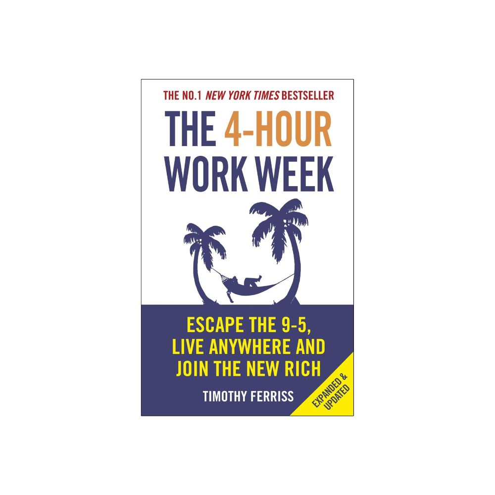 Picture of The 4-Hour Work Week by Timothy Ferriss - Yellow - Paperback