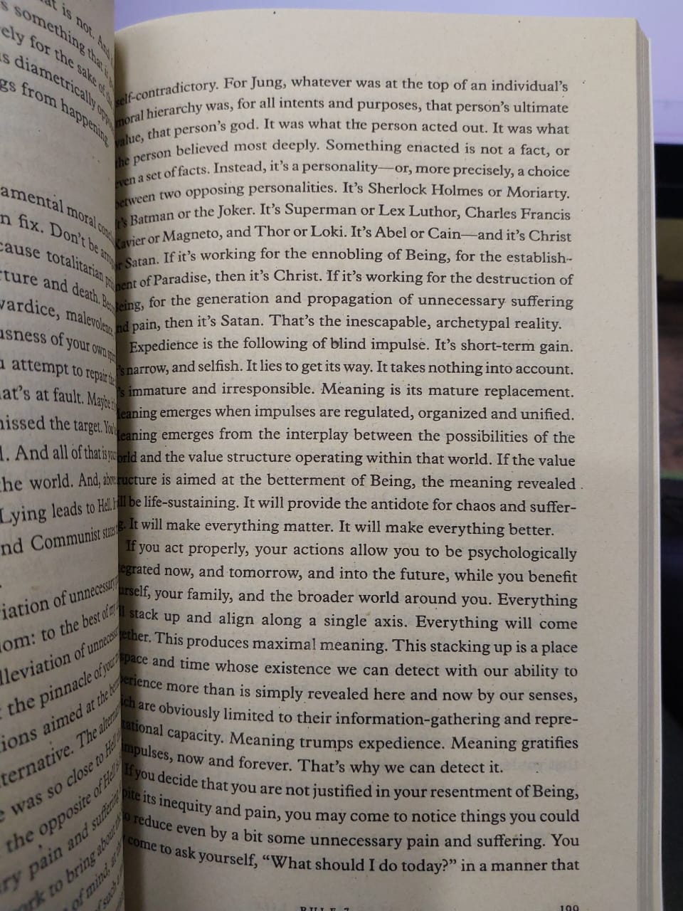 Picture of 12 Rules for Life: An Antidote to Chaos by Jordan Peterson - Yellow - Paperback