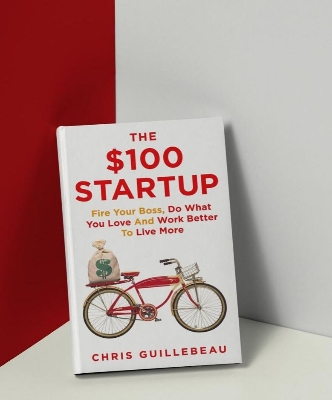 Picture of The $100 Startup: Reinvent the Way You Make a Living, Do What You Love, and Create a New Future by Chris Guillebeau - Yellow - Paperback