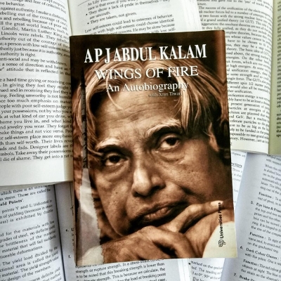Picture of Wings of fire: An autobiography by Abdul Kalam -Yellow - Paperback