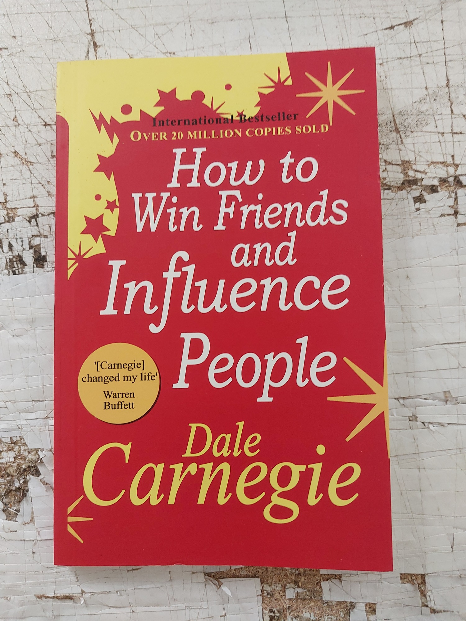 Picture of How to Win Friends and Influence People by Dale Carnegie -Yellow - Paperback