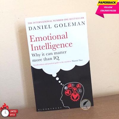 Picture of Emotional Intelligence: Why It Can Matter More Than IQ by Daniel Goleman -Yellow - Paperback