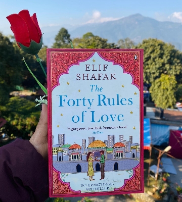 Picture of The Forty Rules of Love Novel by Elif Shafak- Paperback