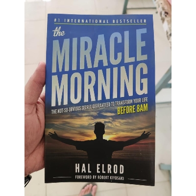 Picture of The Miracle Morning (Before 8AM) by Hal Elrod | Premium Quality