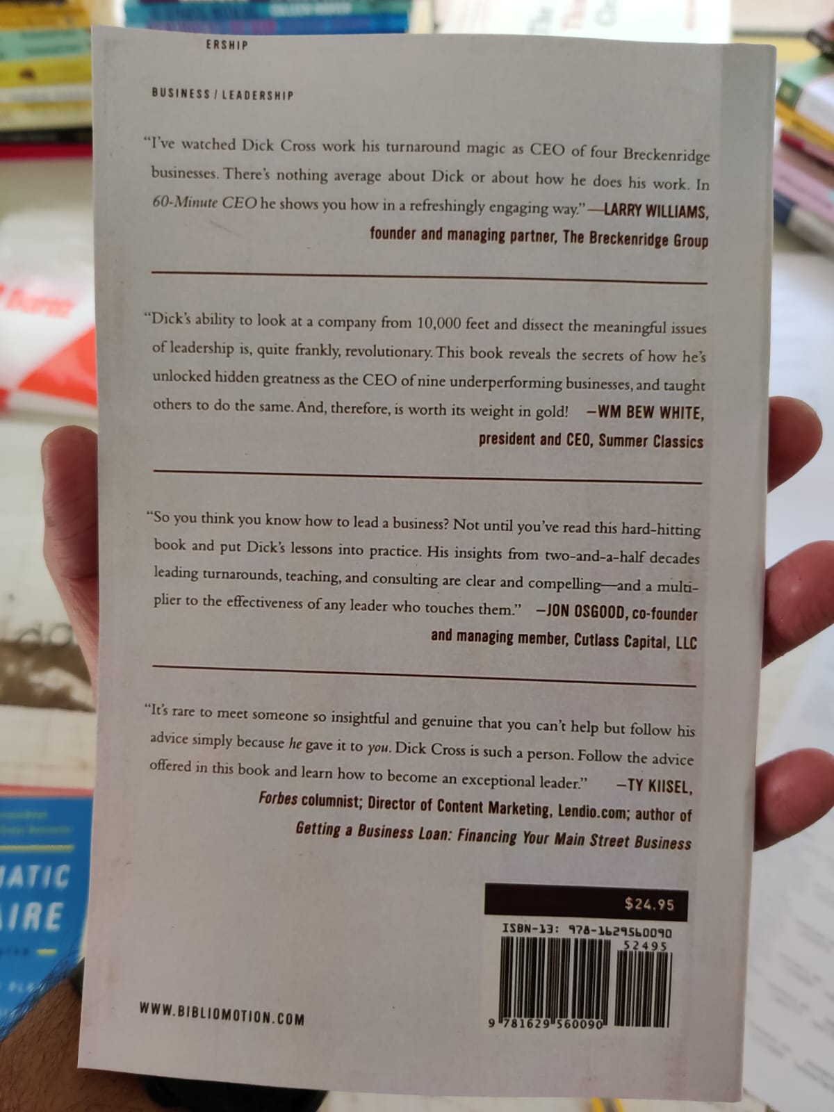 Picture of 60 Minute CEO: Mastering Leadership an Hour at a Time