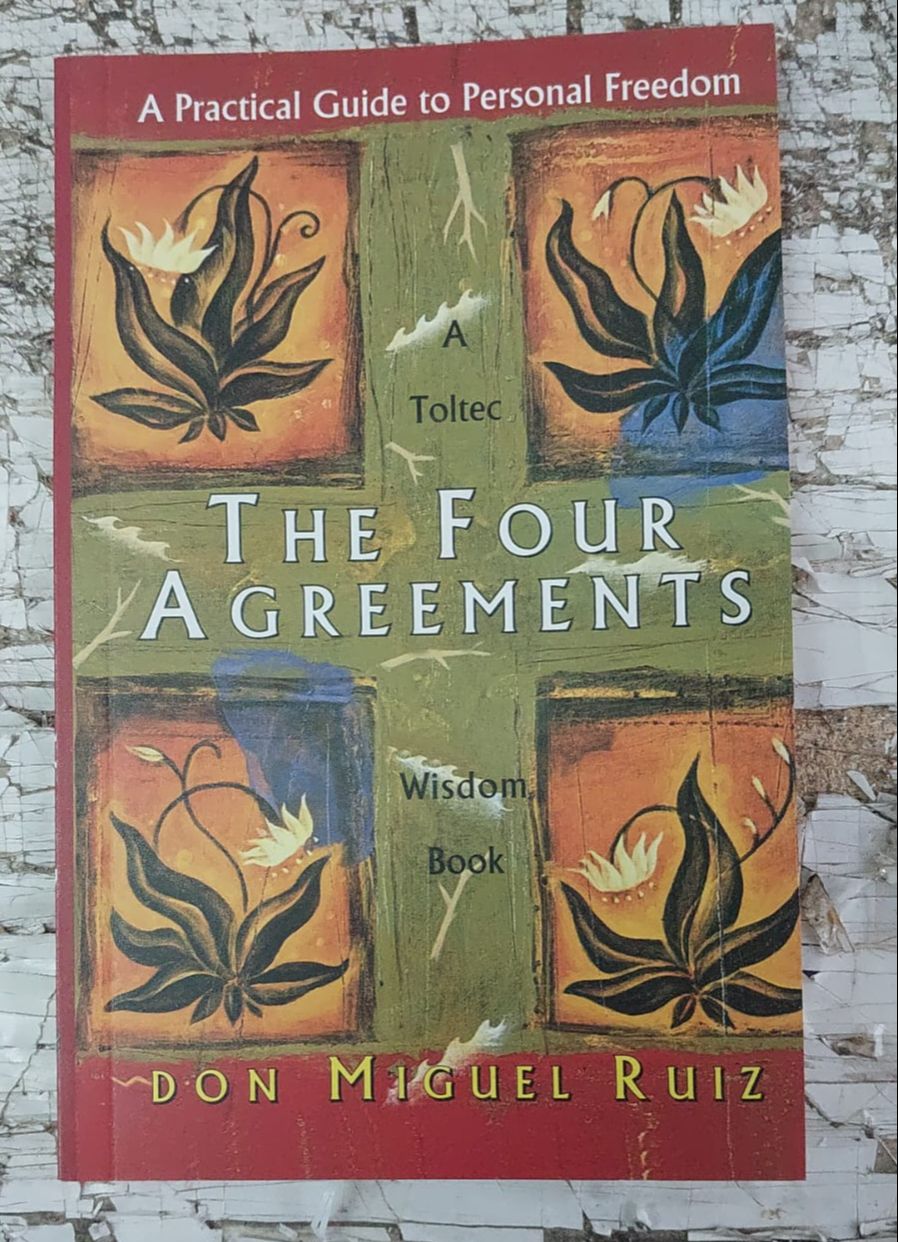 Picture of The Four Agreements by Don Miguel Ruiz -Yellow - Paperback