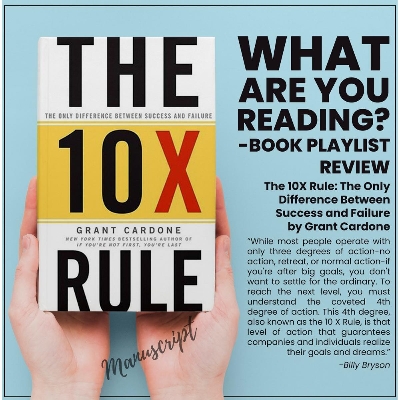 Picture of The 10X Rule: The Only Difference Between Success and Failure by Grant Cardone