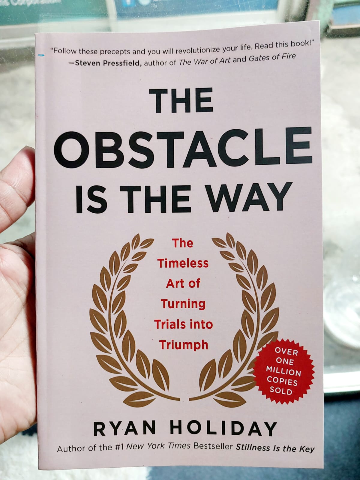 Picture of The Obstacle Is the Way: The Timeless Art of Turning Trials into Triumph by Ryan Holiday - Premium - Paperback