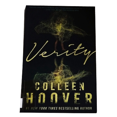 Picture of Verity by Colleen Hoover - Yellow - Paperback