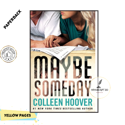Picture of Maybe Someday by Colleen Hoover - Yellow - Paperback