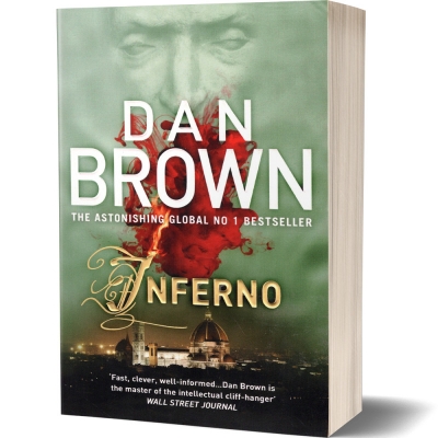 Picture of Inferno Novel by Dan Brown - Yellow - Paperback