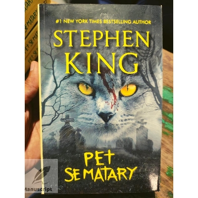 Picture of Pet Sematary by Stephen King - Yellow - Paperback
