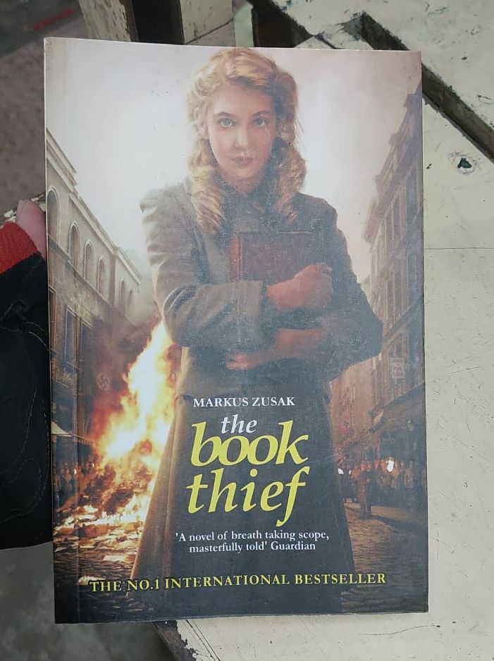 Picture of The Book Thief by Markus Zusak - Yellow - Paperback