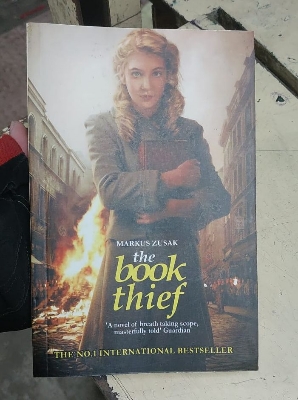 Picture of The Book Thief by Markus Zusak - Yellow - Paperback