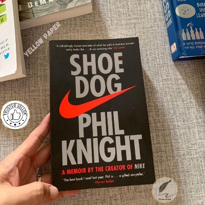 Picture of Shoe Dog by Phil Knight - Yellow - Paperback