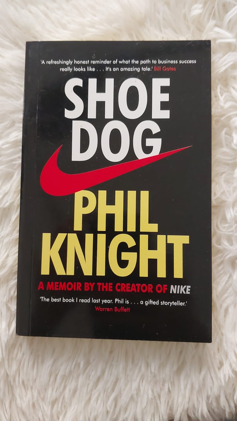 Picture of Shoe Dog by Phil Knight - Yellow - Paperback
