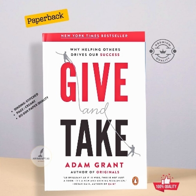 Picture of Give and Take: Why Helping Others Drives Our Success by Adam Grant (Premium Print - Paperback)