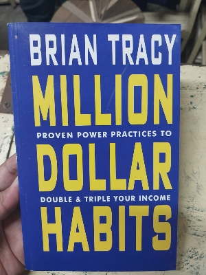 Picture of Million Dollar Habits Book by Brian Tracy - Yellow - Paperback