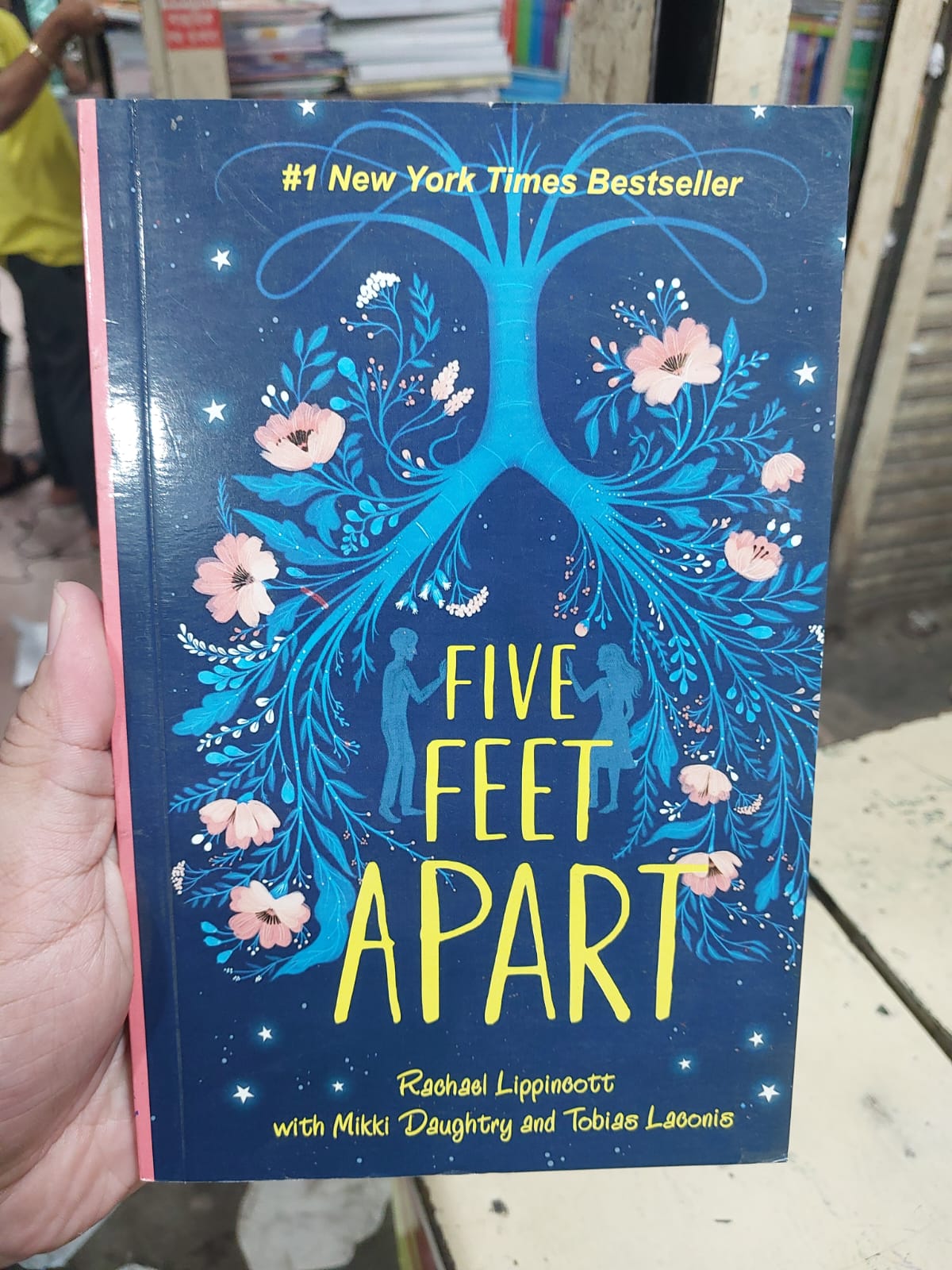 Picture of Five Feet Apart by Lippincott Rachael - Yellow -Paperback