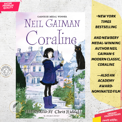 Picture of Coraline by Neil Gaiman - Premium Quality- Paperback