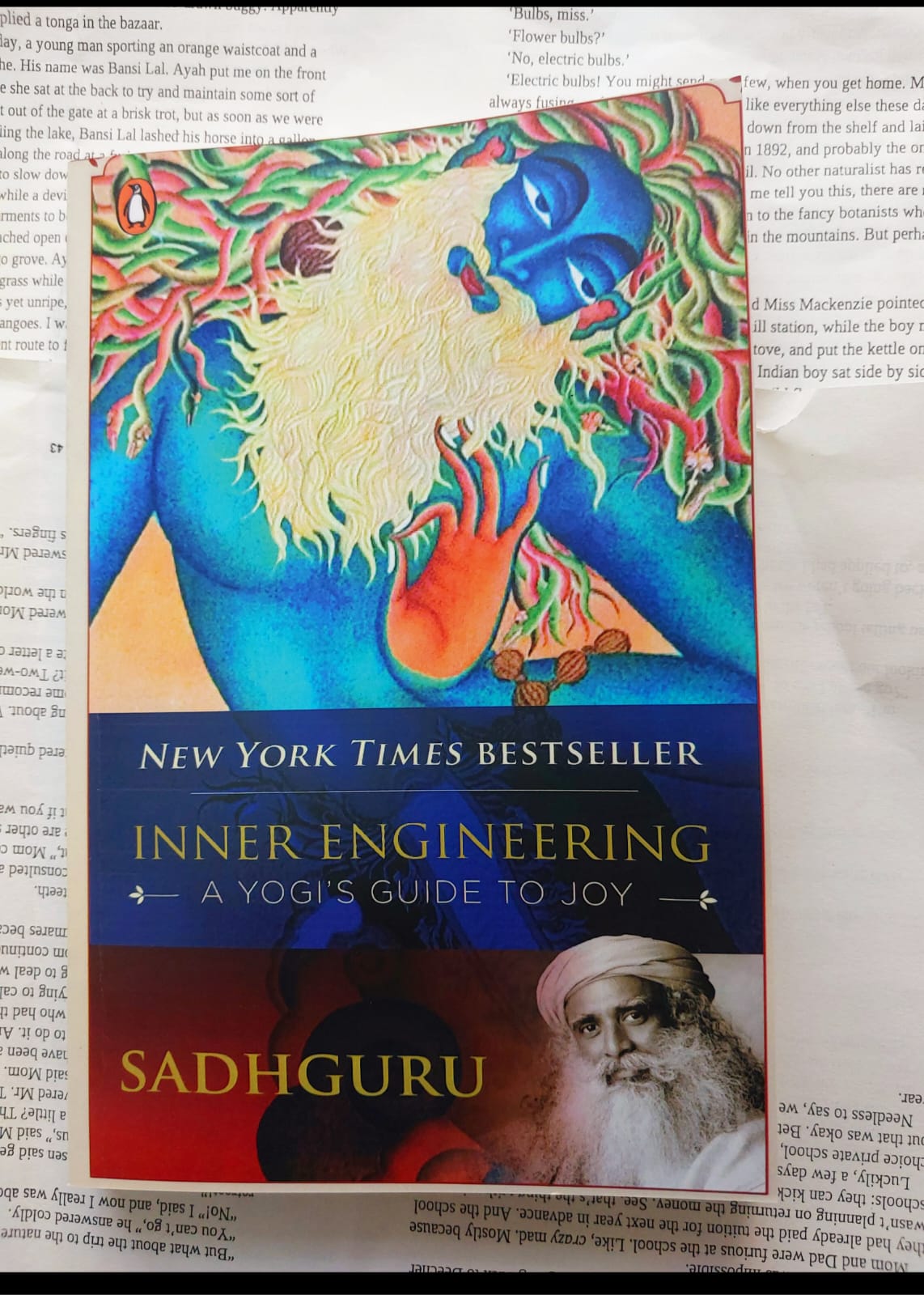 Picture of Inner Engineering: A Yogi's Guide to Joy by SADHGURU - Premium Quality - Paperback