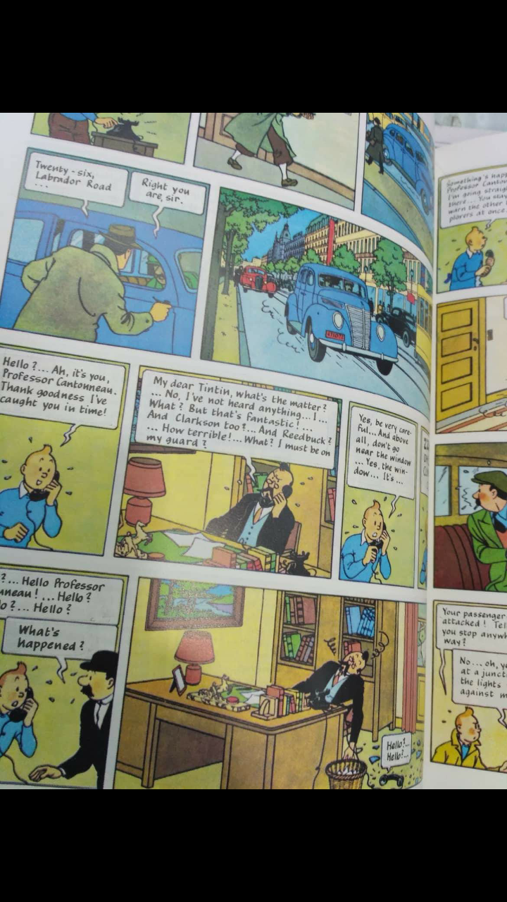 Picture of The Adventures of Tintin by Herge(25 books series) English- Color -Paperback