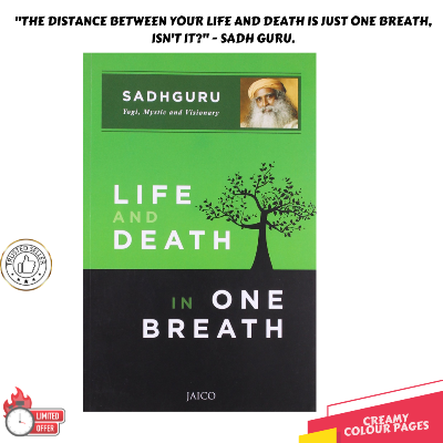 Picture of Life and Death in One Breath by Sadhguru - Premium - Paperback
