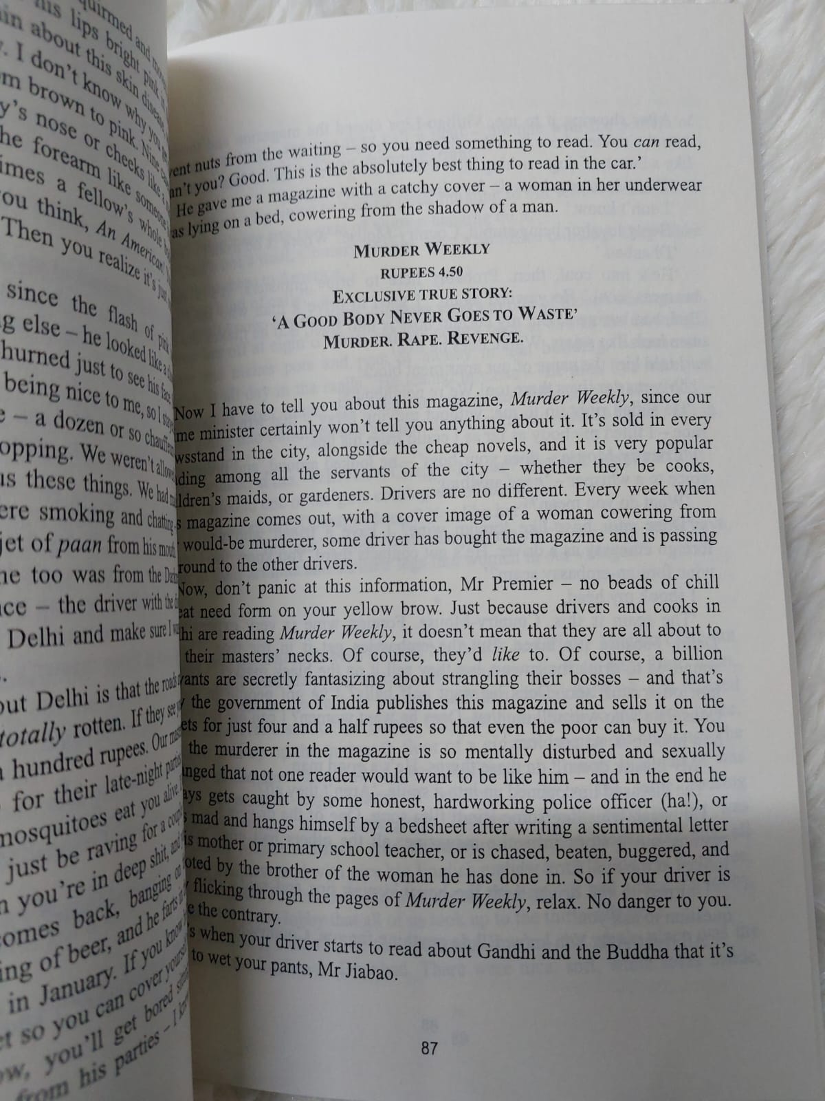 Picture of The White Tiger by Aravind Adiga - Premium - Paperback