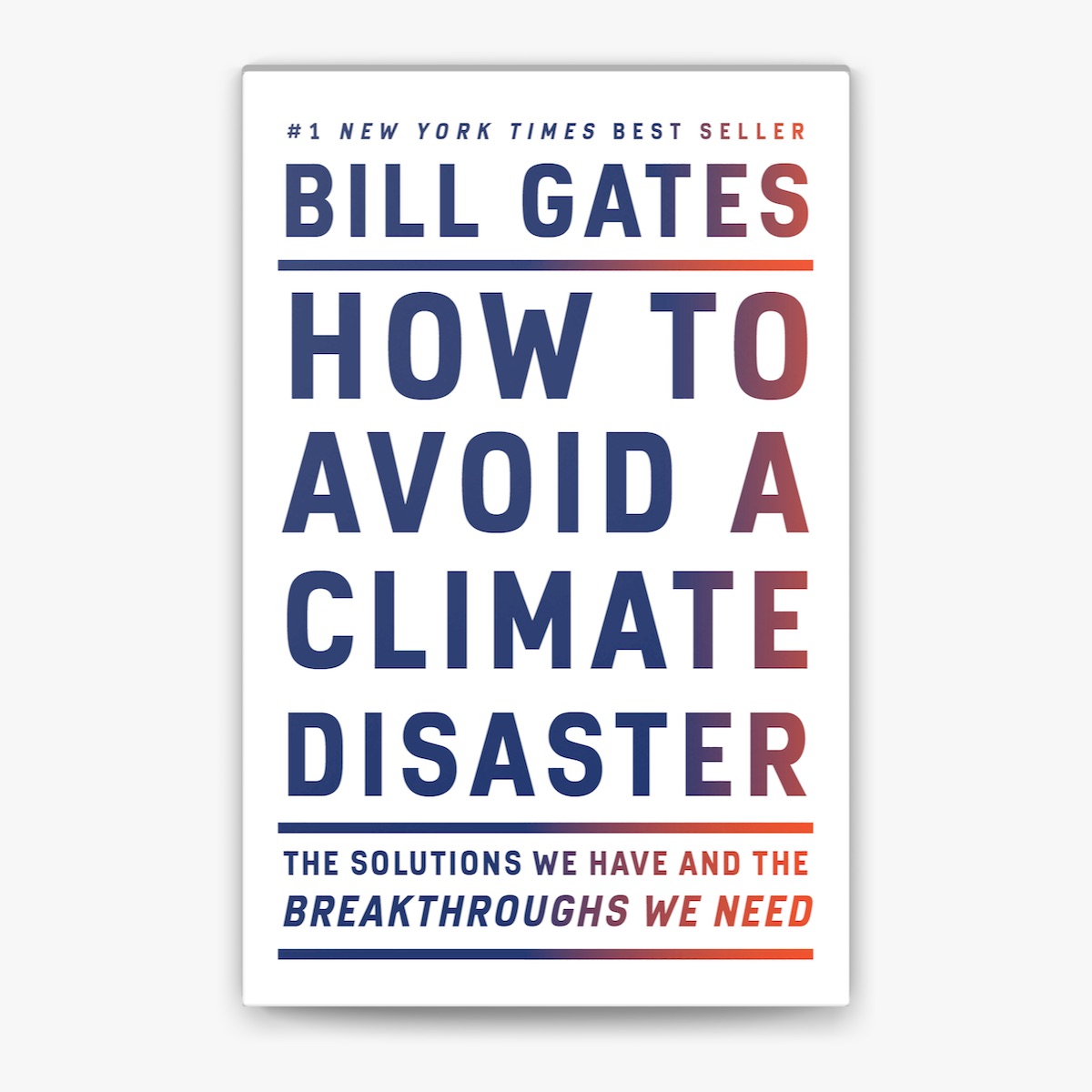 Picture of How to Avoid a Climate Disaster by Bill Gates - Premium - Paperback