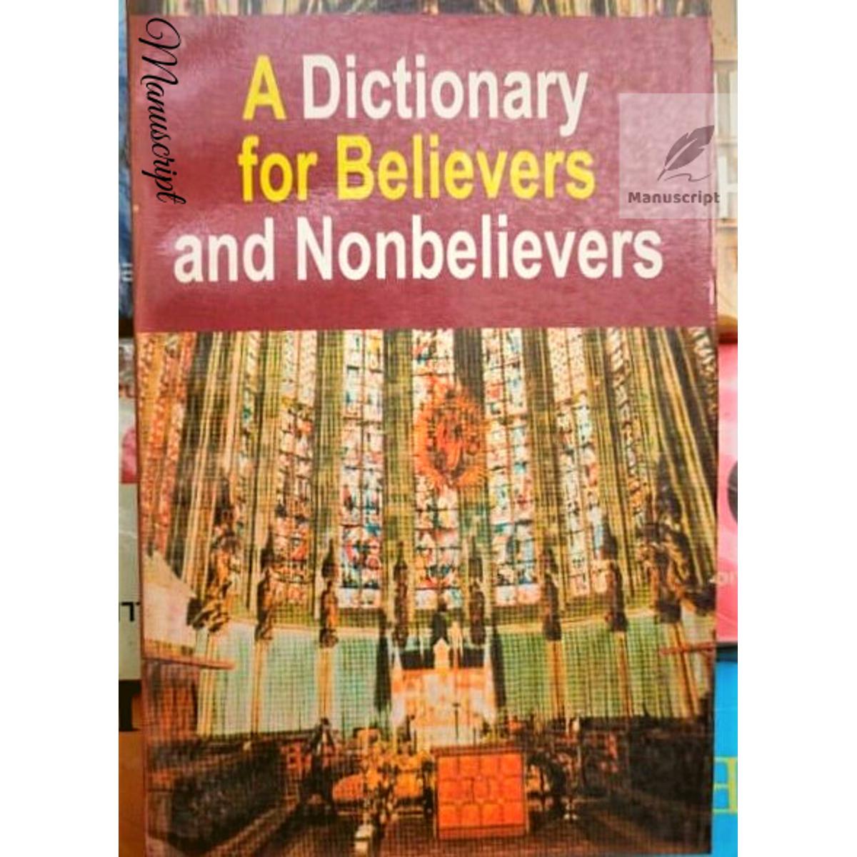 Picture of A Dictionary for Believers and Nonbelievers -Paperback