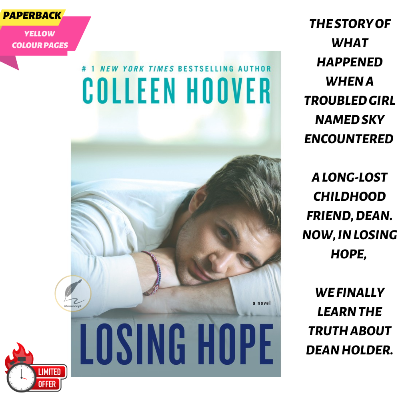 Picture of Losing Hope by Colleen Hoover - Yellow - Paperback