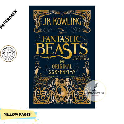 Picture of Fantastic Beasts and Where to Find Them by J. K. Rowling - Yellow -Paperback