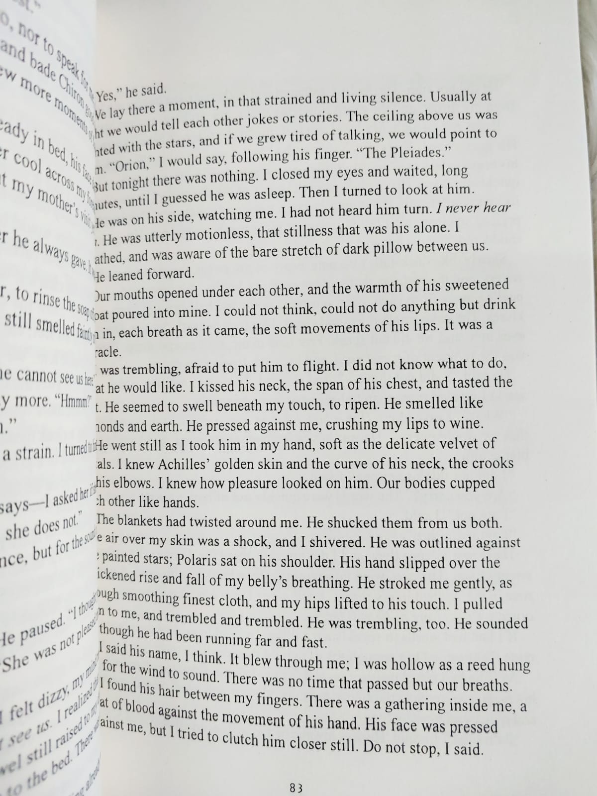 Picture of The Song of Achilles by Madeline Miller - Premium Quality - Paperback