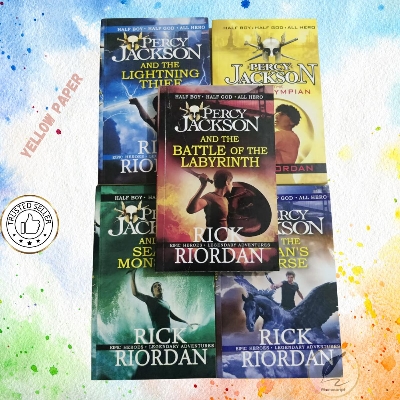 Picture of Percy Jackson and the Olympians 5 Book Series Set