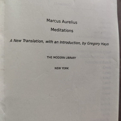 Picture of Meditations by Marcus Aurelius translated by Gregory Hays