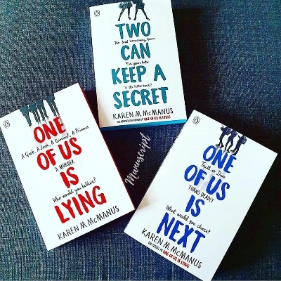 Picture of Karen M. Mcmanus 3 Books Set (One Of Us Is Lying/ One Of Us Is Next/ Two Can Keep A Secret) by Karen M. Mcmanus -Paperback