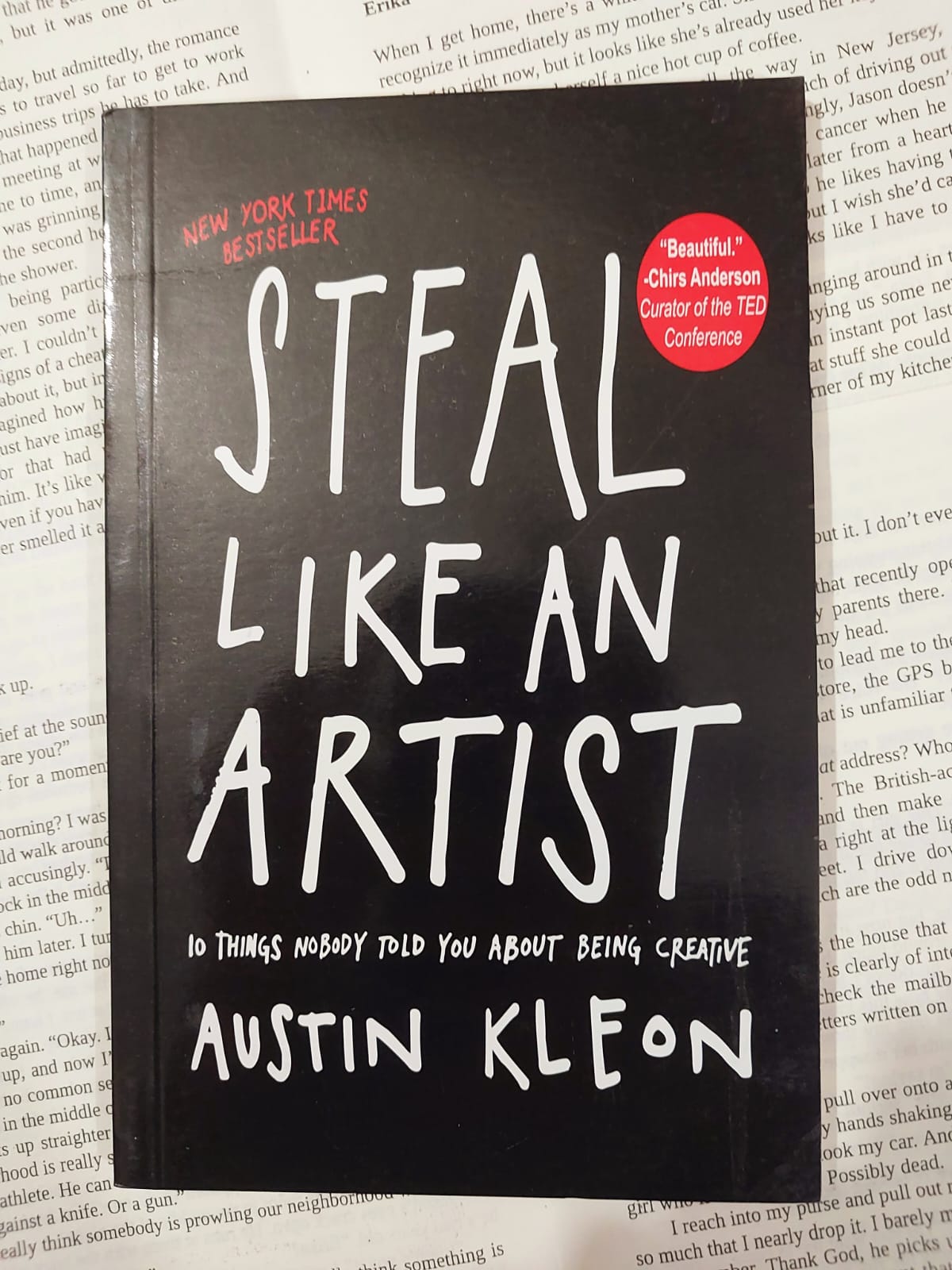 Picture of Steal Like an Artist: 10 Things Nobody Told You About Being Creative by Austin Kleon