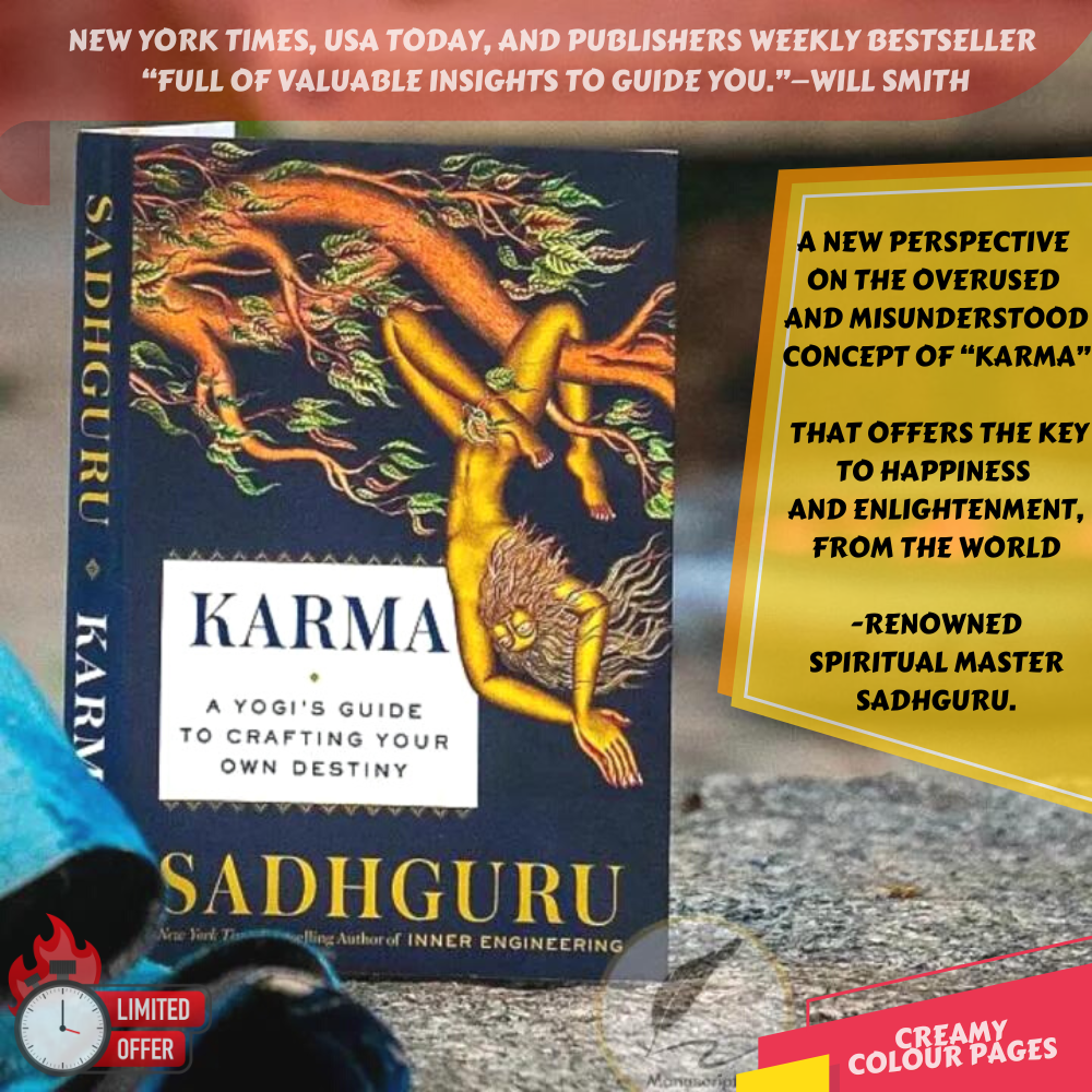Picture of Karma: A Yogi's Guide to Crafting Your Destiny by Sadhguru - Premium Quality - Paperback