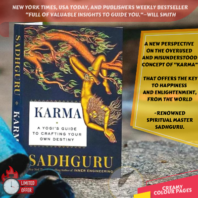 Picture of Karma: A Yogi's Guide to Crafting Your Destiny by Sadhguru - Premium Quality - Paperback