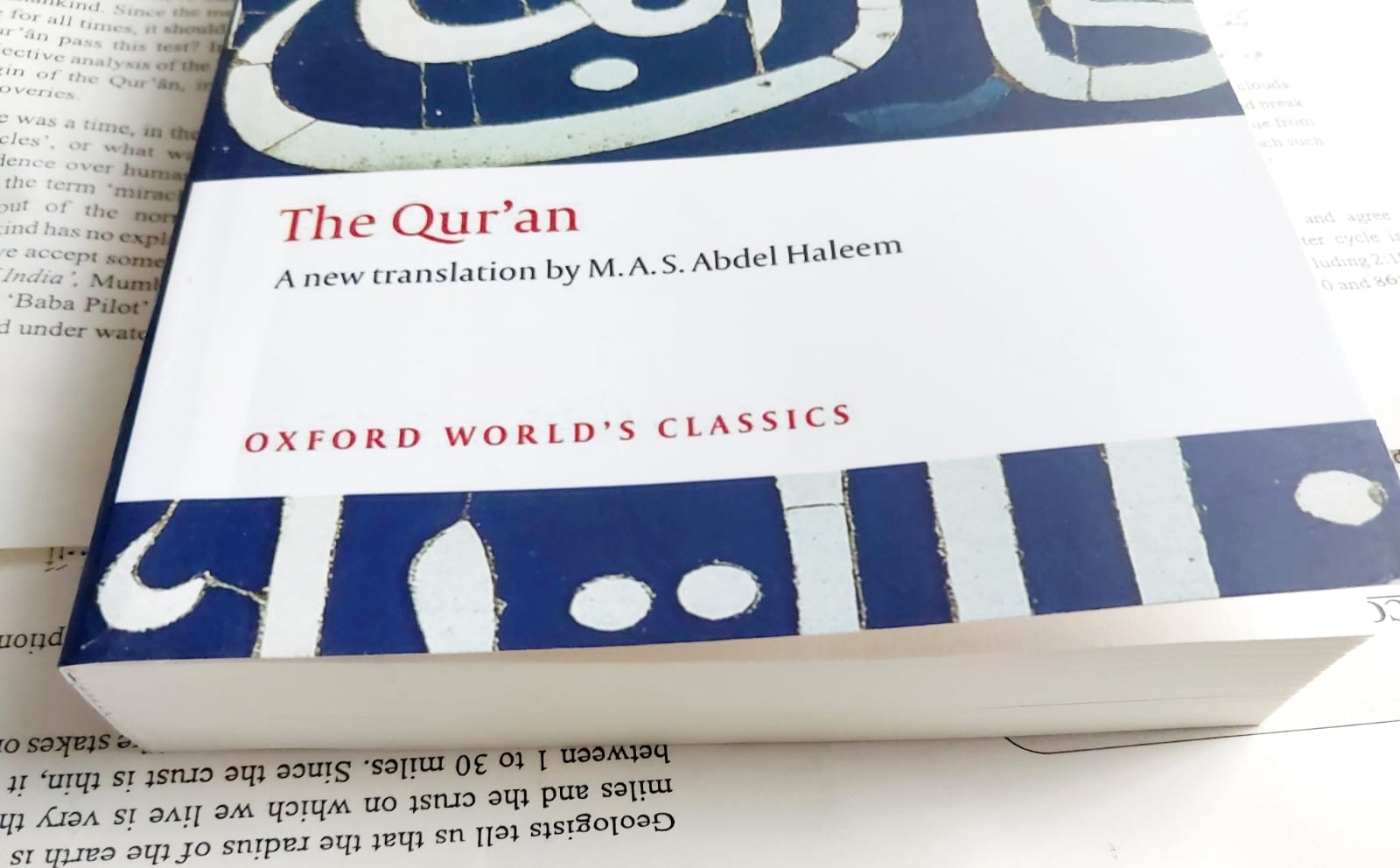 Picture of The Qu'ran: A New Translation by M. A. S. Abdel Haleem (Paperback)
