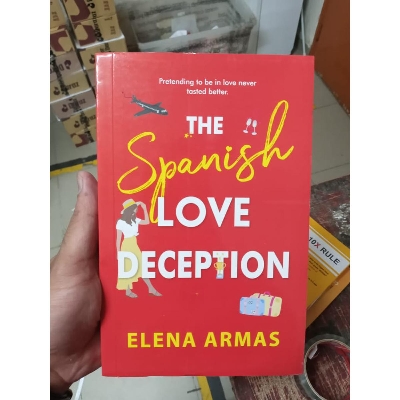 Picture of The Spanish Love Deception: A Novel by Elena Armas -Yellow - Paperback
