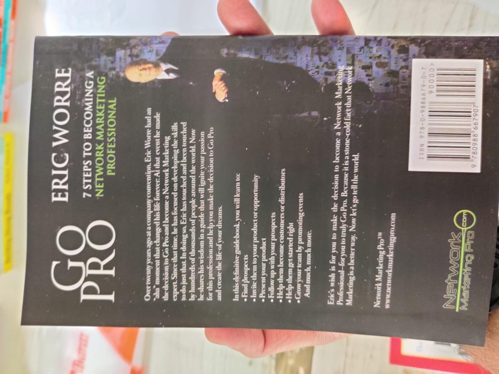 Picture of Go Pro: 7 Steps to Becoming a Network Marketing Professional by Eric Worre