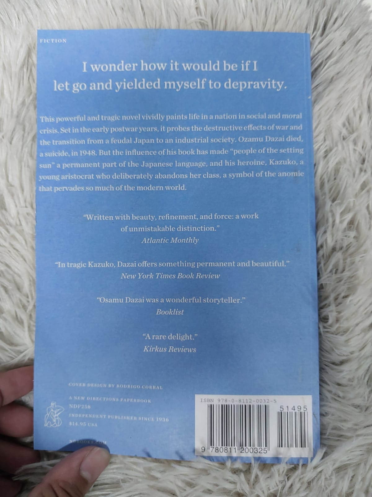 Picture of The Setting Sun (New Directions Book) by Osamu Dazai