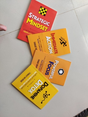 Picture of Productivity Series (4 Book Set) by Thibaut Meurisse (Dopamine Detox, Immediate Action, Powerful Focus, Strategic Mindset) - English - Paperback