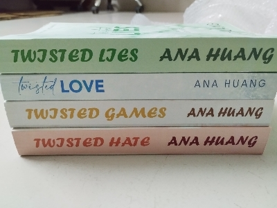 Picture of 4 Books Twisted Series by Ana Huang  (Twisted Love; Twisted Games; Twisted Hate and Twisted Lies) - Paperback